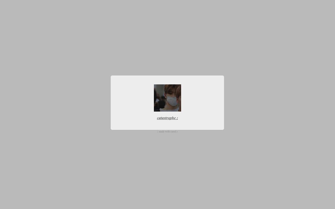 Carrd profile picture for @stephens